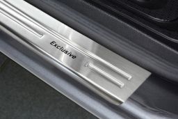 Door sill plates Mercedes-Benz Vito - V-Class (W447) 2014->   stainless steel brushed 2 pieces (MB6VIEG) (1)