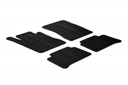 Mercedes-Benz E-Class estate (S211) 2002-2009 wagon car mats set anti-slip Rubbasol rubber (MB7EKFR)