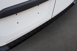 Rear bumper protector Mercedes-Benz Sprinter (W907 - W910) 2018->   aluminium diamond plate anthracite matt (MB7SPBP) (1)