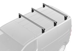 VDP kompatibel mit VW Caddy ab 2011 Dachträger XL Pro200 Alu 3 Stangen Lastenträger 
