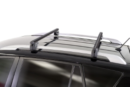Menabo Sherman roof bars set black - Dachträger / Relingträger Satz Schwarz - dakdragers set zwart - jeu de barres de toit noir (1)