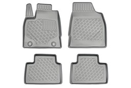 Car mats suitable for MG 3 Hybrid+ 2024-> 5-door hatchback Cool Liner PE/TPE rubber (MG1MG3FM-C) (1)