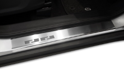 Door sill plates suitable for MG ZS III 2024-> stainless steel brushed (MG1ZSEA) (1)