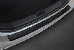 Rear bumper protector suitable for MG MG 3 II 2024-> 5-door hatchback stainless steel matt black (MG2MG3BP) (1)