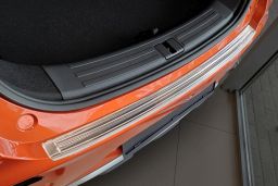 Rear bumper protector MG ZS II 2019-> stainless steel brushed (MG3ZSBP) (1)