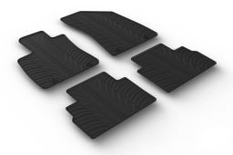 Car mats MG ZS II EV 2017-> Rubbasol rubber (MG3ZSFR) (1)