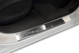 Door sill plates suitable for MG HS II 2024-> stainless steel brushed (MG4HSEA) (1)