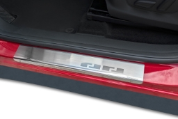 Door sill plates suitable for MG ZS SUV II 2024-> stainless steel brushed (MG4ZSEA) (1)