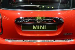 Rear bumper protector Mini Cooper (Mk III - F56) 2014-present 3-door hatchback stainless steel (MIN17MIBP) (1)