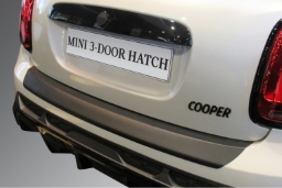 Rear bumper protector suitable for Mini One - Cooper (F56 - Mk III) 2014-2024 3-door hatchback ABS - matt black (MIN9MIBP) (1)