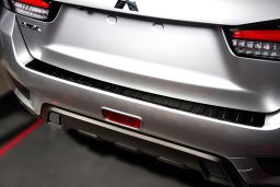 Rear bumper protector Mitsubishi ASX 2019-present carbon (MIT13ASBP) (1)