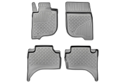 Car mats suitable for Mitsubishi L200 V 2016-2023 Guardliner PE/TPE rubber (MIT1L2FM-G) (1)