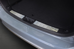 Rear bumper protector suitable for Mitsubishi Outlander IV (GN) 2025->   stainless steel brushed (MIT1OUBP) (1)