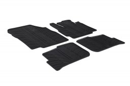 Mitsubishi Space Star II 2013-present 5-door hatchback car mats set anti-slip Rubbasol rubber (MIT1SSFR)