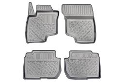 Car mats Mitsubishi Outlander III 2018-> Cool Liner PE/TPE rubber (MIT2OUFM) (1)