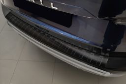 Rear bumper protector Nissan X-Trail IV (T33) 2021-> stainless steel anthracite (NIS17XTBP) (1)