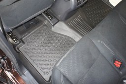 Nissan Navara NP300 (D23) foot mats rubber / Fußmatten Gummi / automatten rubber / tapis auto caoutchouc (NIS1NAFM) (4)