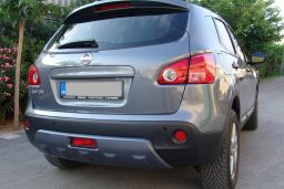 Rear diffuser Nissan Qashqai (J10) 2007-2010 ABS - painted (NIS1QARS) (1)