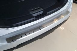 Rear bumper protector Nissan X-Trail III (T32) 2013-2017 stainless steel (NIS1XTBA) (1)