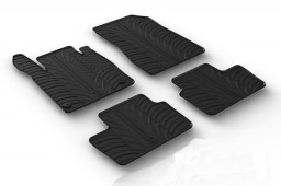 Car mats Nissan Juke (F16) 2019-present set anti-slip Rubbasol rubber (NIS2JUFR) (1)