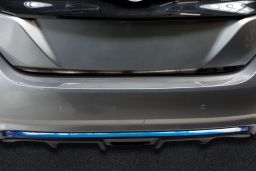 Nissan Leaf (ZE1) 2017-present 5-door hatchback tailgate trim stainless steel black (NIS2LEM)