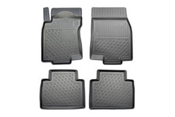 Car mats suitable for Nissan X-Trail III (T32) 2013-2021   Cool Liner PE/TPE rubber (NIS2XTFM-C) (1)