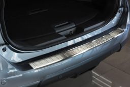 Nissan X-Trail III (T32) 2013-2017 rear bumper protector stainless steel (NIS3XTBP) (1)