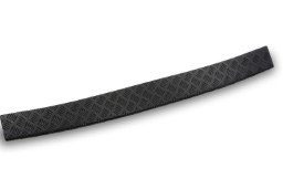 Rear bumper protector Nissan NV400 - Interstar II 2010-> aluminium black matt diamond plate (NIS5NVBA) (1)