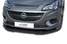 Front spoiler Vario-X Opel Corsa E 2014-2019 3 & 5-door hatchback PU - painted (OPE10COVX) (1)
