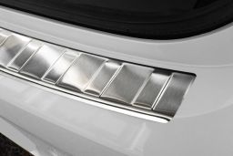 Opel Insignia B Grand Sport 2017-present 5-door hatchback rear bumper protector stainless steel (OPE10INBP) (4)