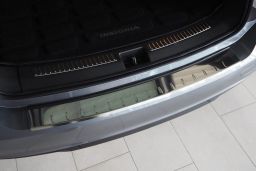 Rear bumper protector Opel Insignia B Sports Tourer 2017-present wagon stainless steel high gloss (OPE11INBA) (1)