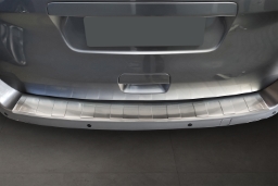 Rear bumper protector suitable for Opel Zafira Life 2019-present stainless steel brushed (2)