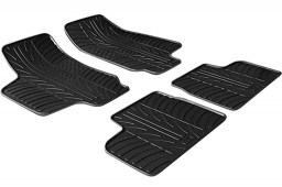 Opel Astra G 1998-2004 3 & 5-door & wagon car mats set anti-slip Rubbasol rubber (OPE1ASFR)