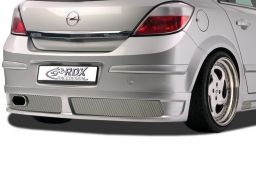 Rear skirt Opel Astra H 2004-2010 5-door hatchback PU - painted (OPE1ASRS) (1)