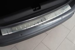 Rear bumper protector Opel Crossland X 2017-present stainless steel (OPE1CRBA) (1)