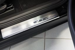 Door sill plates Opel Crossland X 2017-present stainless steel (OPE1CREA) (1)