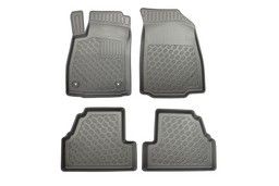 Car mats suitable for Opel Mokka - Mokka X 2012-2019   Cool Liner PE/TPE rubber (OPE1MKFM-C) (1)