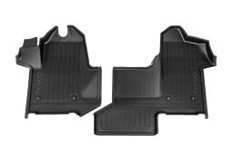 Car mats Opel Movano B 2010-2021   Carbox Floor Highline PE rubber (OPE1MOCF-FSH) (1)