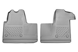 Car mats suitable for Opel Movano B 2010-2021   Cool Liner PE/TPE rubber (OPE1MOFM-C) (1)