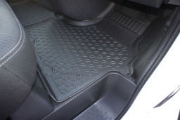 Opel Vivaro B foot mats rubber / Fußmatten Gummi / automatten rubber / tapis auto caoutchouc (OPE1VIFM) (3)