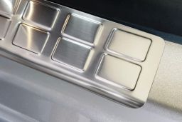 Door sill plates Opel Zafira Life 2019-> stainless steel 2 pieces (OPE1ZLEG) (1)