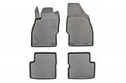 Opel Corsa E 2014-present 3 & 5-door hatchback Cool Liner car mat set PE/TPE rubber (OPE2COFM) (1)