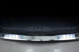 Opel Zafira B 2005-2011 rear bumper protector stainless steel (OPE2ZABP) (1)