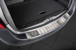 Opel Meriva B 2010-2017 rear bumper protector stainless steel (OPE3MEBP) (1)