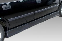 Side skirts Opel Astra G 1998-2004 5-door hatchback ABS - painted (OPE4ASMS) (1)