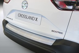 Opel Crossland X 2017-present rear bumper protector ABS (OPE4CRBP)
