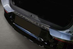 Rear bumper protector Opel Grandland X 2021-> stainless steel anthracite (OPE4GRBP) (1)
