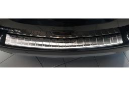 Opel Mokka X 2016-> rear bumper protector stainless steel (OPE5MKBP) (2)