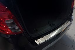 Opel Mokka X 2016-> rear bumper protector stainless steel (OPE5MKBP) (3)