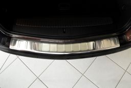 Opel Astra J Sports Tourer 2010-2012 wagon rear bumper protector stainless steel (OPE6ASBP) (1)